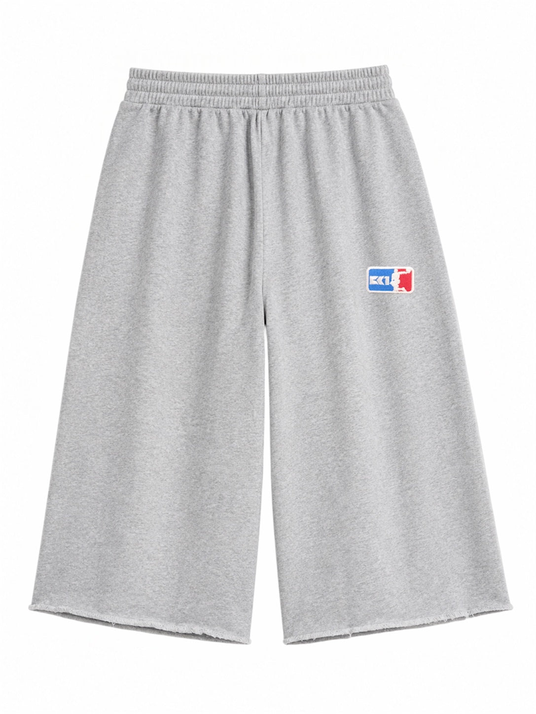 CK1 BRANDED 3/4 SHORTS [ GRY ]